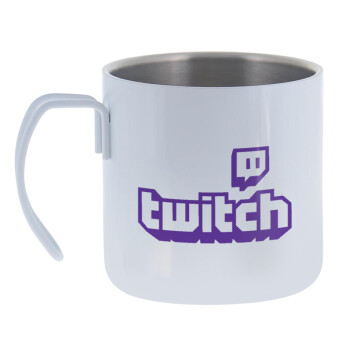 Twitch, Mug Stainless steel double wall 400ml