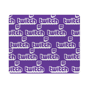 Twitch, Mousepad rect 23x19cm