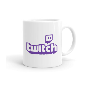 Twitch, Ceramic coffee mug, 330ml