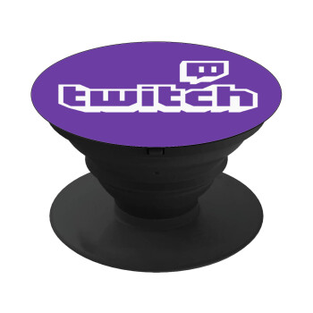 Twitch, Phone Holders Stand  Black Hand-held Mobile Phone Holder