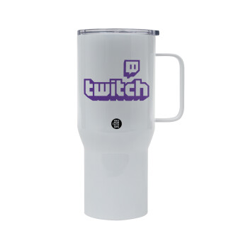 Twitch, Tumbler με καπάκι, διπλού τοιχώματος (θερμό) 750L