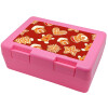 Children's cookie container PINK 185x128x65mm (BPA free plastic)