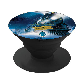 The Polar Express, Phone Holders Stand  Black Hand-held Mobile Phone Holder