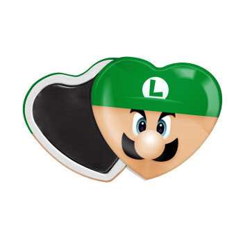 Luigi flat, Μαγνητάκι καρδιά (57x52mm)