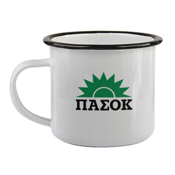 pasok, Κούπα εμαγιέ με μαύρο χείλος 360ml