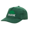 Children's Baseball Cap, 100% Cotton Drill, GREEN (COTTON, CHILDREN'S, ONE SIZE)