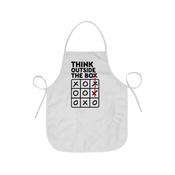 Think outside the BOX, Chef Apron Short Full Length Adult (63x75cm)