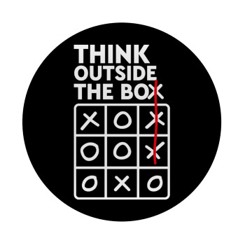 Think outside the BOX, Mousepad Round 20cm
