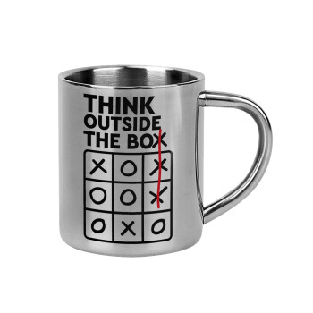 Think outside the BOX, Mug Stainless steel double wall 300ml