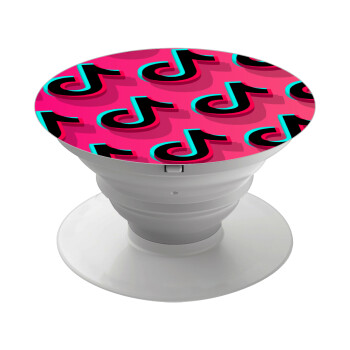 tik tok patterns, Phone Holders Stand  Λευκό Βάση Στήριξης Κινητού στο Χέρι