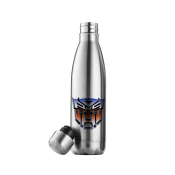 Transformers, Inox (Stainless steel) double-walled metal mug, 500ml