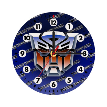 Transformers, Ρολόι τοίχου ξύλινο (20cm)