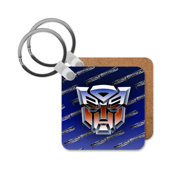 Transformers, Μπρελόκ Ξύλινο τετράγωνο MDF