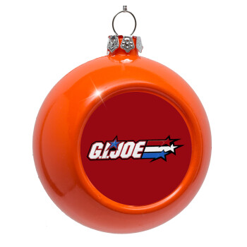 G.I. Joe, Orange Christmas tree ornament bauble 8cm