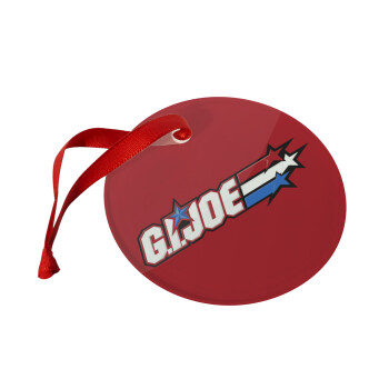 G.I. Joe, Christmas ornament glass 9cm