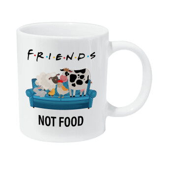 friends, not food, Κούπα Giga, κεραμική, 590ml