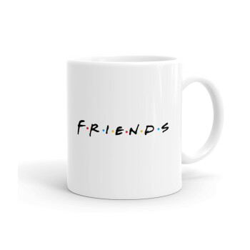 Friends, Ceramic coffee mug, 330ml (1pcs)