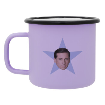 michael the office star, Κούπα Μεταλλική εμαγιέ ΜΑΤ Light Pastel Purple 360ml