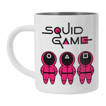 The squid game characters, Mug Stainless steel double wall 300ml