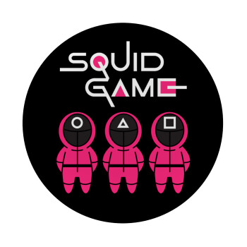 The squid game characters, Mousepad Round 20cm