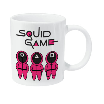 The squid game characters, Κούπα Giga, κεραμική, 590ml