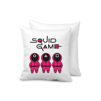 The squid game characters, Sofa cushion 40x40cm includes filling
