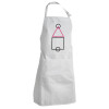 Adult Chef Apron (with sliders and 2 pockets)