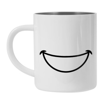 Big Smile, Mug Stainless steel double wall 450ml