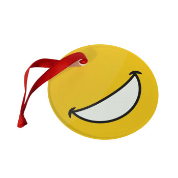 Big Smile, Christmas ornament glass 9cm