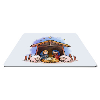 Nativity Jesus, Mousepad rect 27x19cm