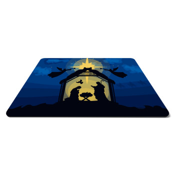 Nativity Jesus manger, Mousepad rect 27x19cm