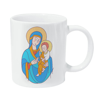 Mary, mother of Jesus, Κούπα Giga, κεραμική, 590ml