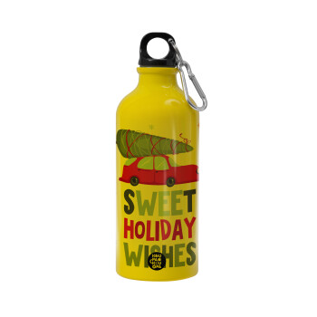 Sweet holiday wishes, Water bottle 600ml