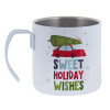 Mug Stainless steel double wall 400ml