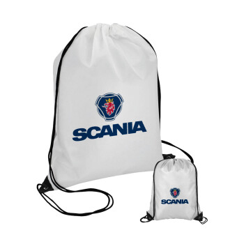 Scania, Τσάντα πουγκί με μαύρα κορδόνια (1 τεμάχιο)