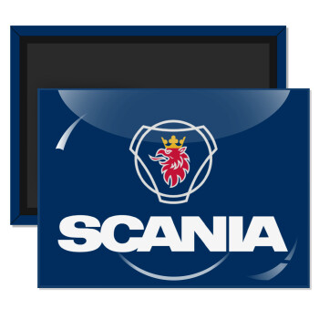 Scania, Ορθογώνιο μαγνητάκι ψυγείου διάστασης 9x6cm