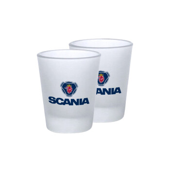 Scania, Σφηνοπότηρα γυάλινα 45ml του πάγου (2 τεμάχια)