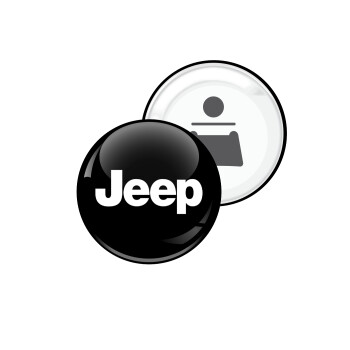 Jeep, Μαγνητάκι και ανοιχτήρι μπύρας στρογγυλό διάστασης 5,9cm