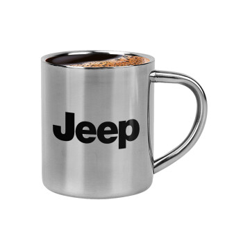 Jeep, Double-wall metal cup for espresso (220ml)