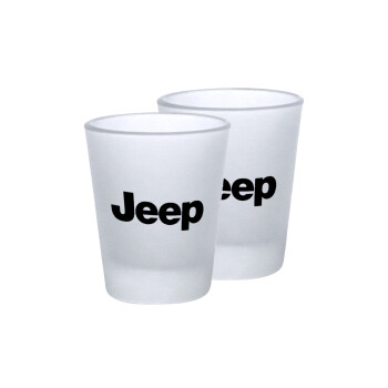 Jeep, Σφηνοπότηρα γυάλινα 45ml του πάγου (2 τεμάχια)