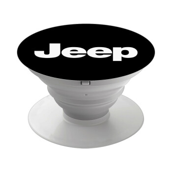 Jeep, Phone Holders Stand  White Hand-held Mobile Phone Holder