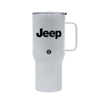 Jeep, Mega Stainless steel Tumbler with lid, double wall 750L