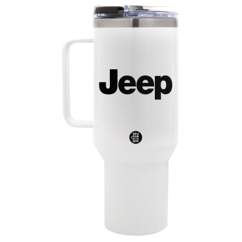 Jeep, Mega Tumbler με καπάκι, διπλού τοιχώματος (θερμό) 1,2L