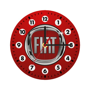 FIAT, Wooden wall clock (20cm)