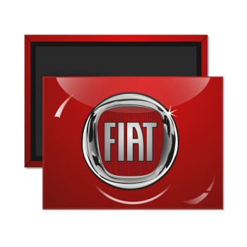 FIAT, Ορθογώνιο μαγνητάκι ψυγείου διάστασης 9x6cm