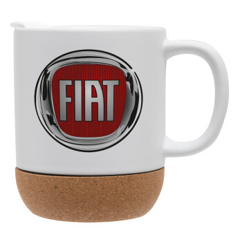 FIAT, Ceramic coffee mug Cork (MAT), 330ml (1pcs)