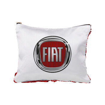 FIAT, Red sequin cosmetic bag