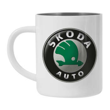 SKODA, Mug Stainless steel double wall 450ml