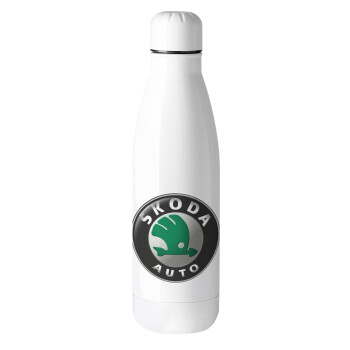 SKODA, Metal mug thermos (Stainless steel), 500ml