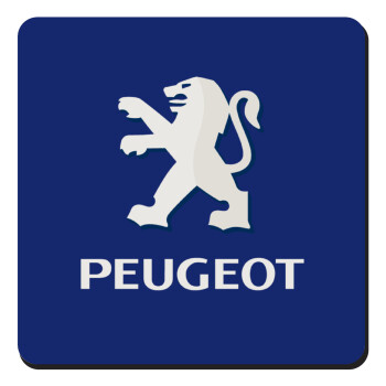 Peugeot, Τετράγωνο μαγνητάκι ξύλινο 9x9cm